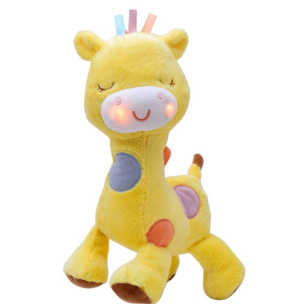 Magic Years 10" Giraffe Musical Press Light up Crib Toy